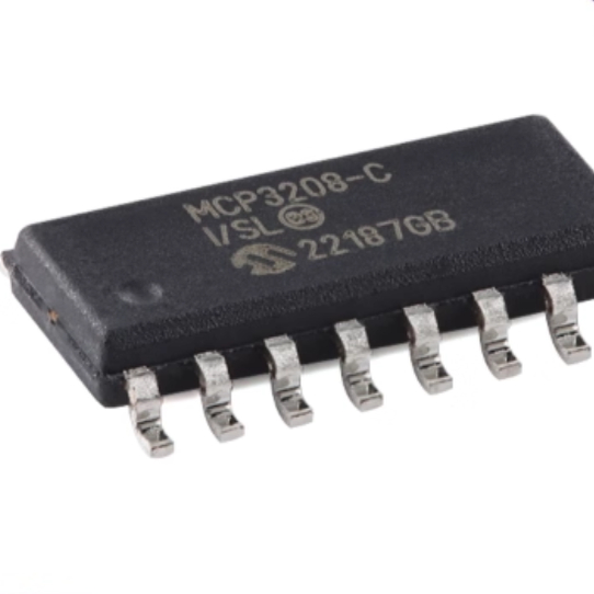 全新原装 MCP3208-CI/SL SOIC-16 12位八通道A/D转换器芯片