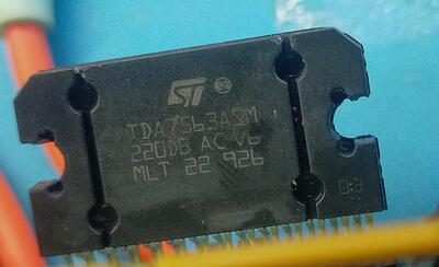 原装进口TDA7563ASM TDA7563B TDA7563汽车功放IC音响主机板芯片