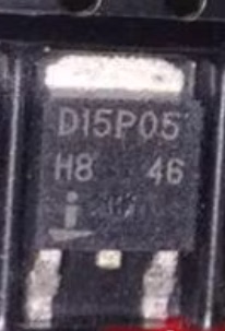 RFD15P05SM RFD15P05丝印D15P05 SOT252 MOS场效应管