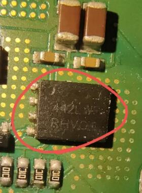 442LWF 汽车主机板N沟道场效电晶体QFN芯片IC