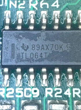TI德州半导体 全新原装 TL064IDR丝印TL064I SOIC-14运算放大芯片