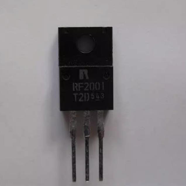 RF2001 T2D T3D 快恢复二极管TO220F插脚管