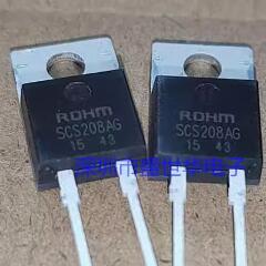 SCS208AG 新能源车载充电机碳化硅二极管进口拆机测量好