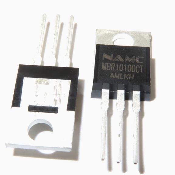 MBR10100CT MBR10100 B10100G 控制器肖特基二极管TO220