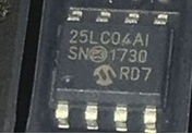 25LC04AI SN 25LC04A 贴片存储器 SOP8 空白无程序