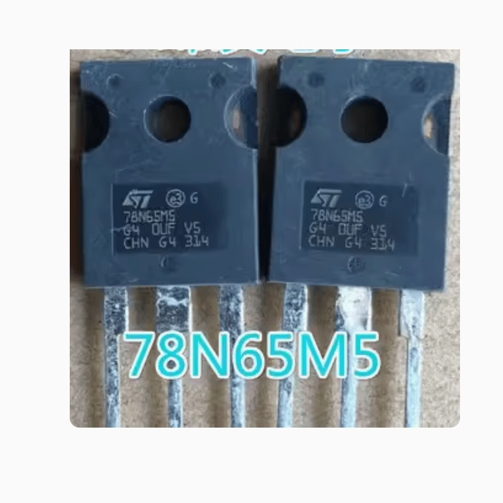 78N65M5 STW78N65M5 新能源充电机场效应电源管MOS管进口拆机测量