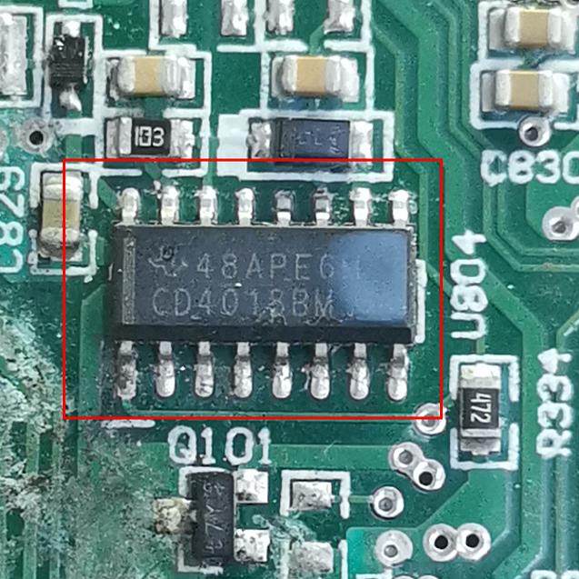 CD4018BM 汽车电脑板逻辑IC芯片SOP14脚