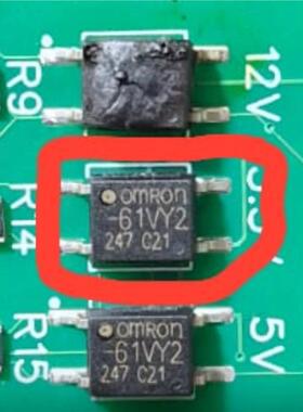 全新原装 G3VM-61VY2  封装SOP4 固态继电器光耦