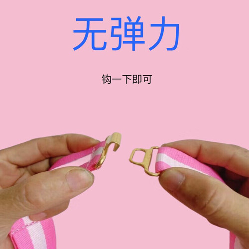 老年人腰带皮带老式合金挂钩扣无弹力收腰夏款帆布带可调节裤带