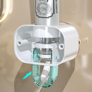 新款挤神器全自动挤压器置物架放壁挂式懒人牙刷架免打孔牙膏挂架