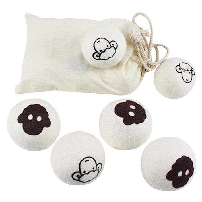 新款毛毡球厂家家用机羊毛球烘干球防缠绕洗衣球防皱衣服干燥球洗