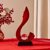 新款 风生水起创意摆件客厅玄关电视柜酒柜新婚送礼物婚房装 饰品