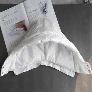 新款 羽绒衣服配件单买棉衣假领子连帽子单独外搭假两件可拆卸纽