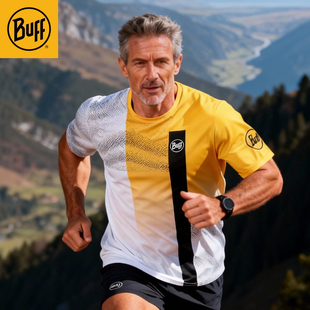BUFF户外运动T恤跑步短袖 背心衣服透气速干排汗超轻量高弹男女薄