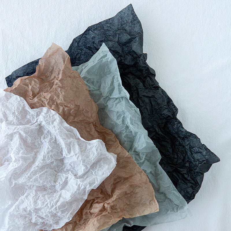 韩国ins风雪梨纸礼品装饰肌理纸皱皱包装纸首饰拍照拍摄道具摆件