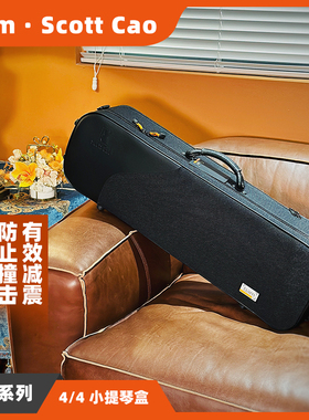 法国bam成人4/4轻便耐用牛津布小提琴盒 防潮抗压双肩背琴盒
