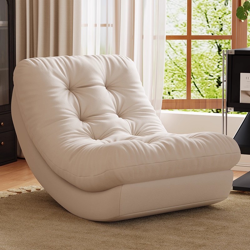 2025新款月亮摇摇椅单人懒人沙发可躺可睡家用客厅卧室休闲沙发椅