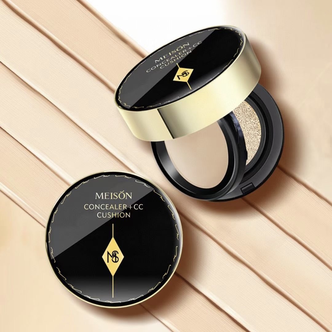 忆自美魅神无暇粉底气垫霜遮瑕保湿服帖不卡粉气垫CC霜粉底膏双层,彩妆/香水/美妆工具,气垫,淘宝优惠券,粉丝福利购,淘宝优惠卷