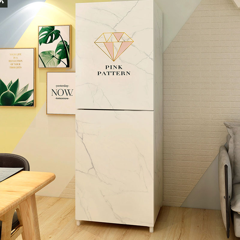 Marble Fridge sticker air conditioner Wall stickers originality waterproof autohesion Highlight Paint Retread Film Northern Europe decoratein the Home accessories , Stickers , Fridge sticker  category - from Buy2taobao.com to provide professional Taobao agent buy service