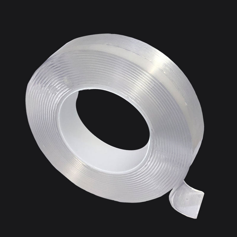 无痕双面胶无痕万次纳米魔力胶带墙壁面胶强力透明插座排插爬墙贴