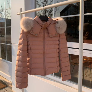 【韩女绒绒】2025巨好看的收腰曲线定染三星鹅绒羽绒服外套