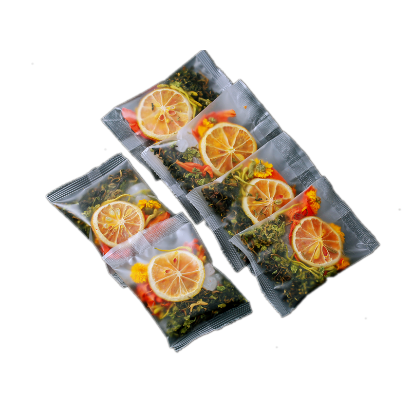 柠檬片薄荷茶清火护肝