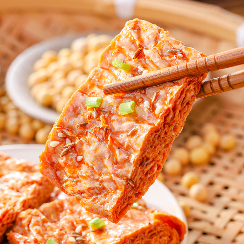 马马妈手撕素肉110g  素食豆制品休闲办公解馋网红小零食