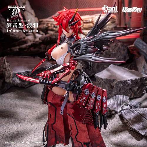 狼犬部队突击型·渡鸦包胶模型