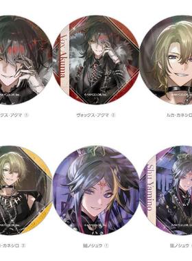 哔哩哔哩 新品 Cyber Agent NIJISANJI EN Luxiem系列 吧唧徽章