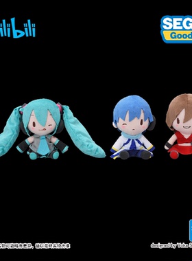 bilibili哔哩哔哩新品世嘉VOCALOID初音未来&MEIKO毛绒玩偶