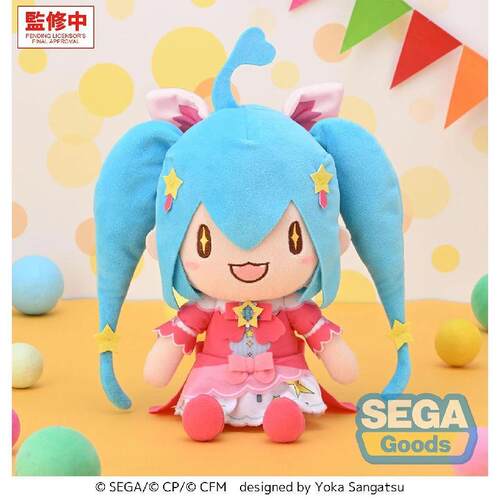 世界计划仙境世界初音毛绒玩偶