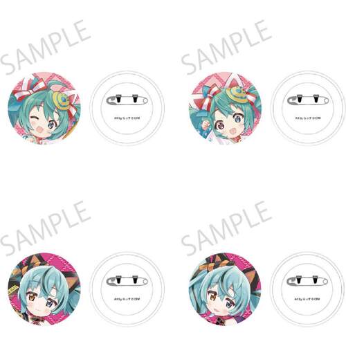 初音未来X招财猫毛绒徽章