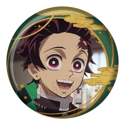 鬼灭之刃烫金75mm大徽章vol.2