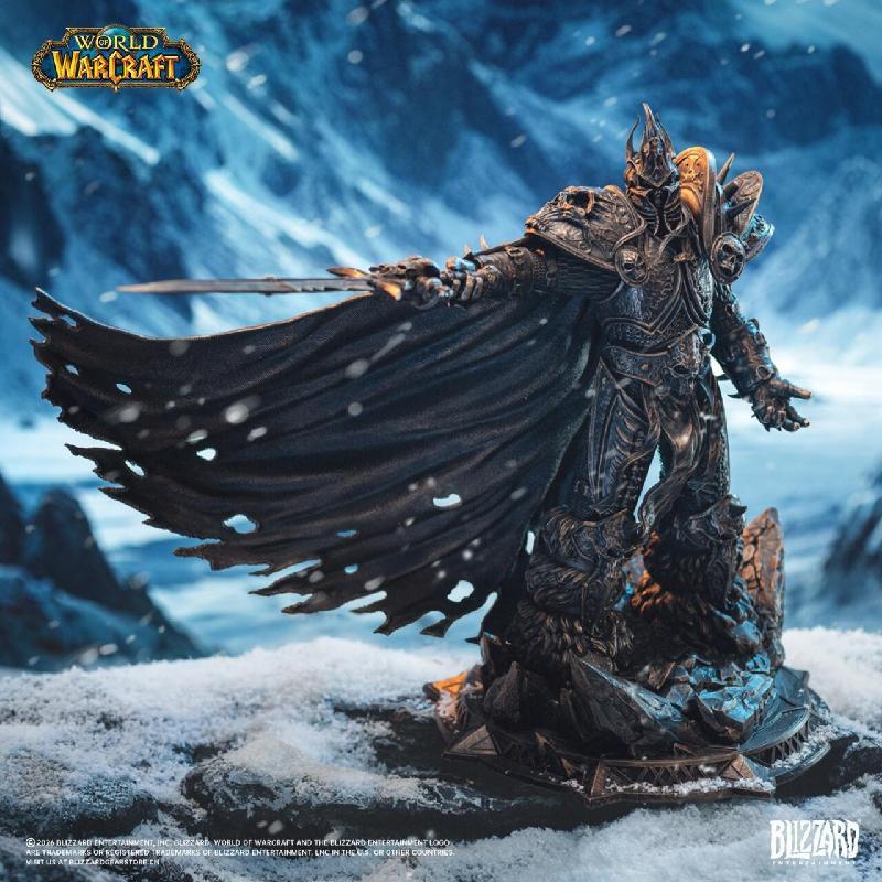 定金哔哩哔哩 Blizzard暴雪游戏 魔兽世界 巫妖王 铜色典藏雕像