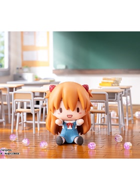 现货哔哩哔哩新品S-FIRE新世纪福音战士eva明日香Q版手办