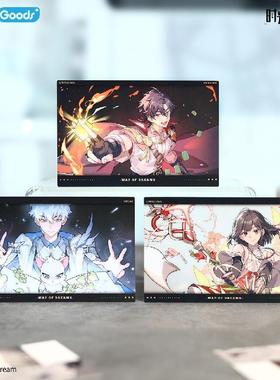 哔哩哔哩bilibiliGoods 时光代理人 M.O.D系列 PET闪底明信片套组