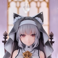 现货bilibili哔哩哔哩新品Solarain阿尔维纳 修女1/7比例手办