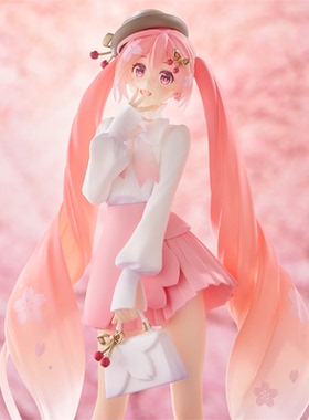 哔哩哔哩现货GSC SMILE VALUE2025初音未来 樱花未来赏花穿搭手办