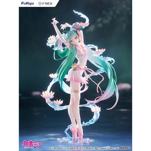 定金哔哩哔哩新品预售 F:NEX VOCALOID初音未来 睡莲Ver. 1/7手办