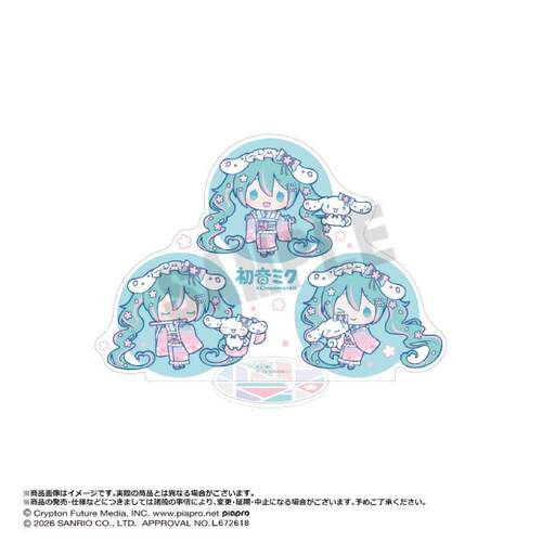 初音未来梦樱BIG亚克力立牌