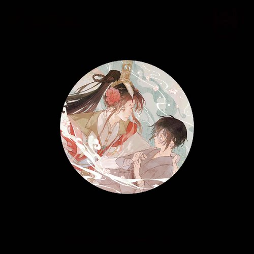 天官赐福剑逢落花系列徽章