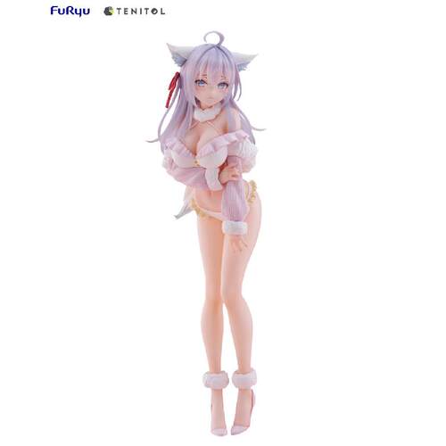艾莉狐娘正比手办