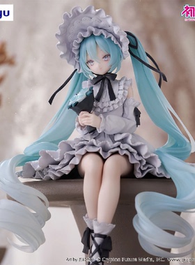 现货哔哩哔哩FuRyu 泡面压 VOCALOID 初音未来 复古娃娃 景品手办