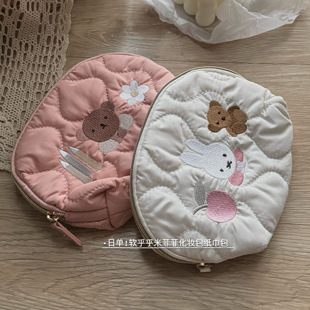 日单米菲化妆收纳包纸巾包随身姨妈巾卫生巾小型杂物包内收纳小包