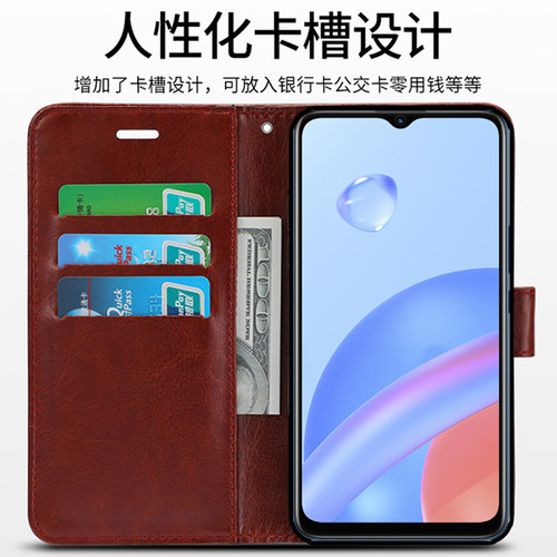 翻盖式皮套适用荣耀play5T手机壳华为智选Nzones7保护套全包防摔软硅胶男女士新款手机套插卡支架挂绳钱包款