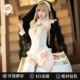 霏慕纯欲禁欲系cos性感修女制服套装 cos肚兜女成人睡衣qqny女ZY09