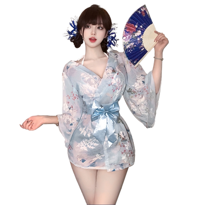 霏慕纯欲风日式和服大码睡衣床上性感氛围感睡袍浴袍女款夏季6600