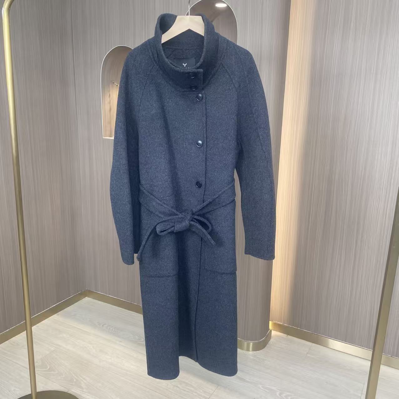 佧 X11ADN8678 骆驼绒时尚大衣