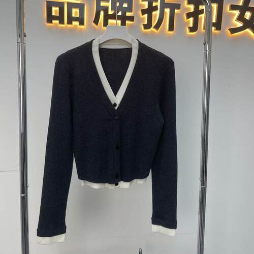 片D 不退换 2225 短毛衣针织衫 女