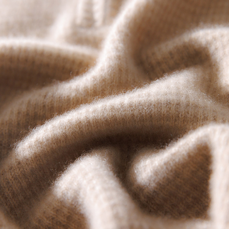 남성용 하프 하이 지퍼 캐시미어 스웨터 솔리드 컬러 두꺼운 풀오버 스웨터 루즈 캐주얼 100% 순수 울 니트 바닥 스웨터